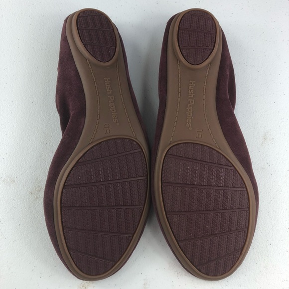 Hush Puppies Ballet Shoes Purple Size 8 - Picture 8 of 8
